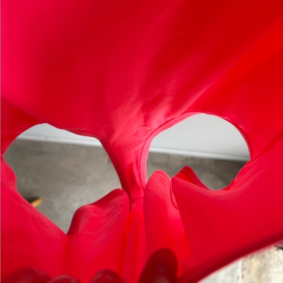 NIKE Low Back Neon Pink Swimsuit Size Large - Picture 5 of 8